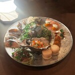 中野レンガ坂 洋食堂 葡萄 - 前菜盛り合わせ