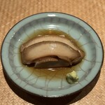 土方 - 煮鮑と胡麻豆腐
