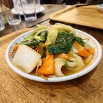 魏飯餃子 - 五目あんかけ揚げそば