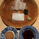 土方 - イチミ鯛と剣先烏賊