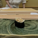 すし善 - 毛蟹軍艦