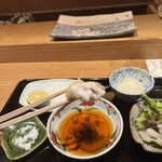 天ぷら 川原崎 - フグの白子