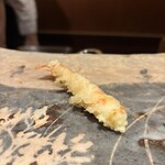 天ぷら 川原崎 - 車海老