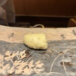 天ぷら 川原崎 - フグの白子