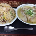 こく一番 ラーメン みどりや - チャーハン　ラーメン付