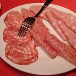 T - サラミとハム