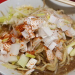 ラーメン二郎 - 白ネギ投下～♪
