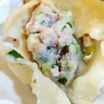 独一処餃子 - 貝柱焼餃子600円(税込)