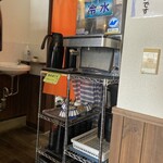 手打ち蕎麦 寧 - お水と蕎麦湯