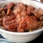 韓国料理 サムギョプサル どやじ - 炭火豚焼肉丼(アップ）