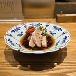 和牛小皿 しんうち - ミノ刺しポン酢