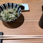 日本料理 e. - 下田のキンキと海苔のごはん