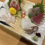 新潟旬香たなはし - 　　　　　　　お刺身盛り合わせ
