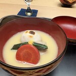 徳ㇵ本也 - 伊勢海老のお出汁のお雑煮