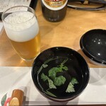 新潟旬香たなはし - 　　　　　　　　　食前の出汁