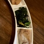 呑み喰い処 一久 - 【'26.1】この日のお通し