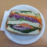 8代葵カフェ - 栄養満点ヘルシーサンド(638円)