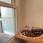 レ・カドゥ・サンセ - インテリアは、もうバレンタイン(๑˃̵ᴗ˂̵)