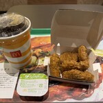 マクドナルド - 料理写真:スパイシーチキンマックナゲット黒胡椒ガーリック