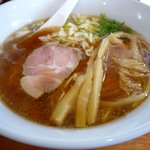 麺屋 菜々兵衛 - 名古屋コーチンあっさり醤油のアップ
