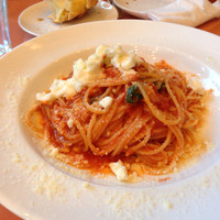 トラットリア グランボッカ - モッツァレラチーズのパスタ