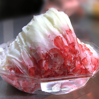 台湾でもめったに出会えない氷の王様「シルクアイス」