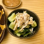 串揚げ かつごろう - 鶏塩きゅうり