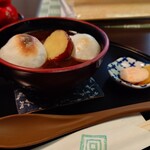 老舗くさは餅本舗 本店 - 【期間限定】焼き芋ぜんざい