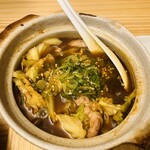 串揚げ かつごろう - せせりの旨辛鍋