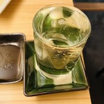 串揚げ かつごろう - 日本酒　大治郎　冷酒