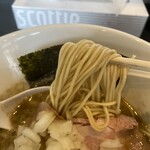 煮干中華蕎麦 舞 - 麺アップ