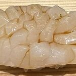 SMART 男前鮓 - ホタテ,昼鮓10種,SMART男前鮓名古屋(中日ビル,築地青空三代目)TMGP撮影