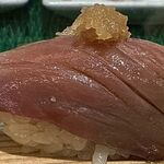 SMART 男前鮓 - ヤイトカツオ,昼鮓10種,SMART男前鮓名古屋(中日ビル,築地青空三代目)TMGP撮影