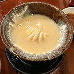 てんぷら 拓 - 鱈の白子白味噌擦り流し