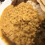 ヘラディワ - レンズ豆カレー♫