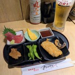 まぐろ一筋みやもと - せんべろセット 1000円