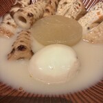鶏と魚と炭火焼き 燈 - 