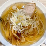山系無双 烈火 - 濃昆ラーメン②