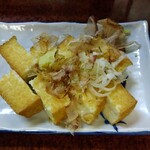 鶴亀 - 厚揚げ焼き 350円(税込)(2026年１月22日撮影)