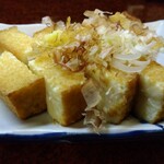 鶴亀 - 厚揚げ焼き 350円(税込)(2026年１月22日撮影)