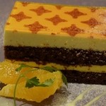 テーブルテラス - オレンジチョコレートムース