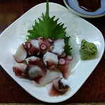 鶴亀 - たこのぶつ切り 450円(税込)(2025年12月26日撮影)