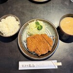 とんかつ にいむら - ザンッ