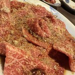 京焼肉 京之介 - 京之介の上ロース