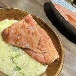 京焼肉 京之介 - 京之介焼き＆トロロ