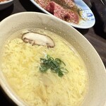 京焼肉 京之介 - たまごスープ