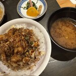 天七 - かき揚げ天丼