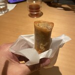にかい笹木 - きのことチーズの春巻き