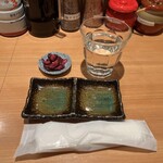 とんかつ檍 - テーブルセッティング