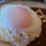 肉バル スノーキー - 2人とも卵好きなので目玉焼きもトッピング♡
      (＾(ェ)＾)(⊙ө⊙)ﾔｯﾀｰ⚡⚡